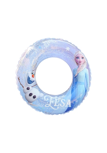 Disney Frozen Prenses Elsa Çocuk Deniz Havuz Kolluk Ve Simit Yüzme Seti Mavi
