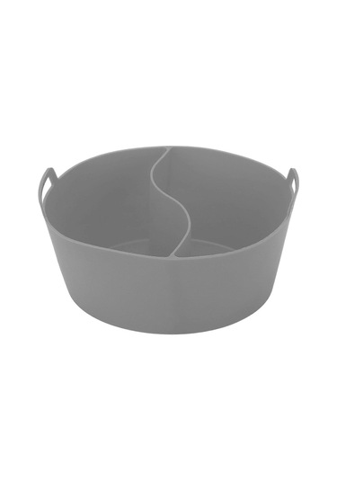 Yavaş Pişirici Astarı Gıda Sınıfı Silikon Sızdırmaz Yeniden Kullanılabilir Isıya Dayanıklı Tencere Bölücü Astarı Gri Diğer