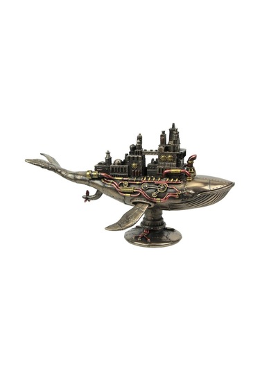 Veronese Design Steampunk Elli İki Hertz Galaktik Uzay Kolonisi Balina