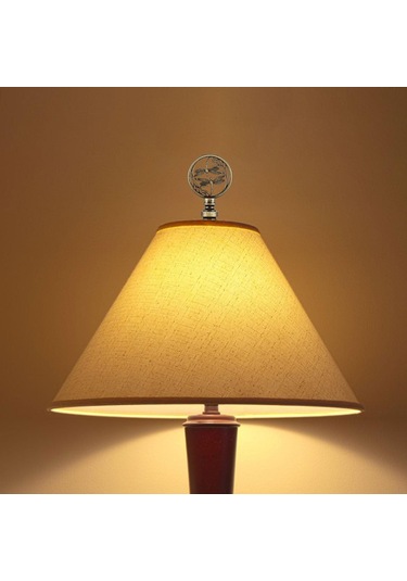 Homyl Lamba Finial Cap Topuzu Vidalı Kapak Topper Yatak Bronz