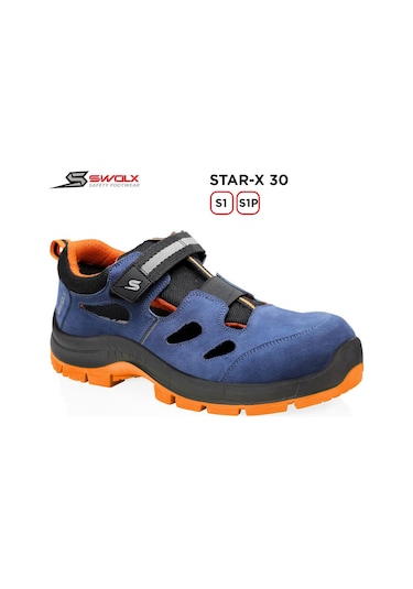 Swolx İş Ayakkabısı - Star-x 30 S1 Mavi