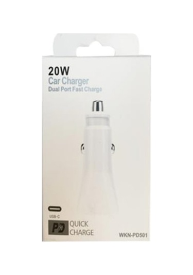 Fitplus Pl-9117 20w Pd Type-c Araç Şarj Adaptörü