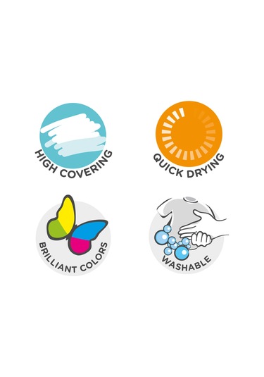 Carioca Temperello Poster Boya Kalemi 6’lı – Metalik