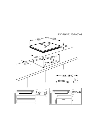 Electrolux LIB60420CK İndüksiyonlu Ankastre Ocak