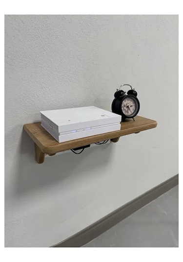 Dekoratif Priz Üstü Raf, Tekli Modem Rafı