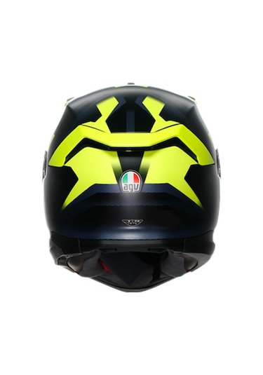 Agv K7 Mplk Glimpse Motosiklet Kaskı Mat Siyah - Neon Sarı