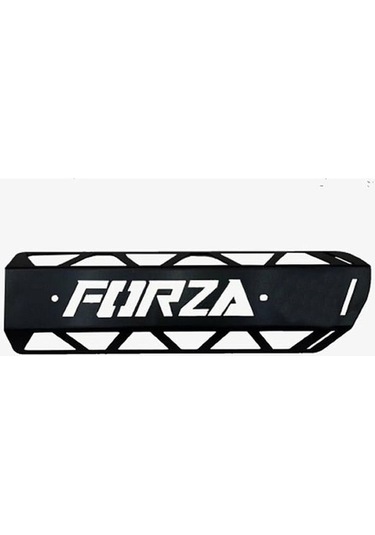 Honda Forza 250 2018-2020 Uyumlu Eksoz Koruma Demiri Siyah