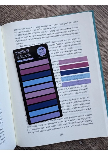 Muse Home Store Kitaplar İçin Kendinden Yapışkanlı Kitap Ayraç Çıkartması Seti 445365561