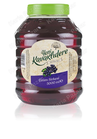 Kavaklıdere Üzüm Sirkesi 5 Lt X 2 Adet Turşuluk Ve Salatalık Doğal Sirke Seti