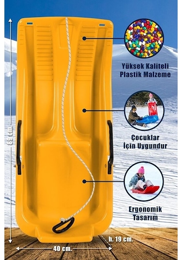 Frenli Kızak - Sarı