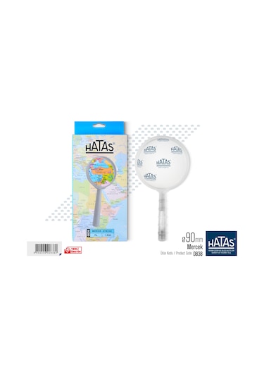 Hatas Mercek Büyüteç 90 Mm
