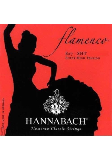 Hannabach 827 SHT Flamenko Gitar Teli (Alt 3lü Set)