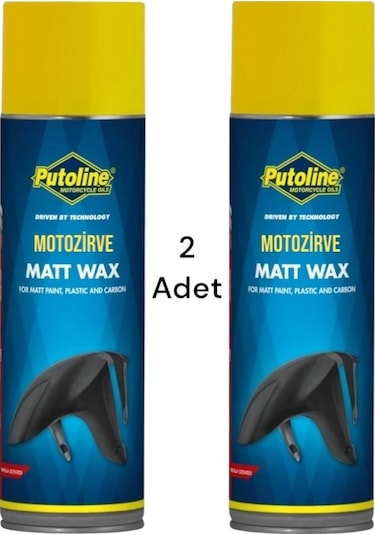 Putoline Matt Wax Mat Yüzey Parlatıcı Cila 500 Ml 2 Adet