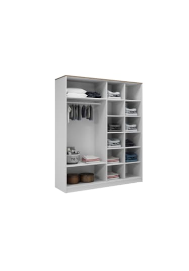 Smart 4 Kapaklı Raflı Dolap/gardırop %100mdf