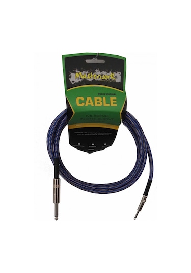 D Sound&Masterwork 3Mt Ütü Tip Profesyonel Gitar Kablosu