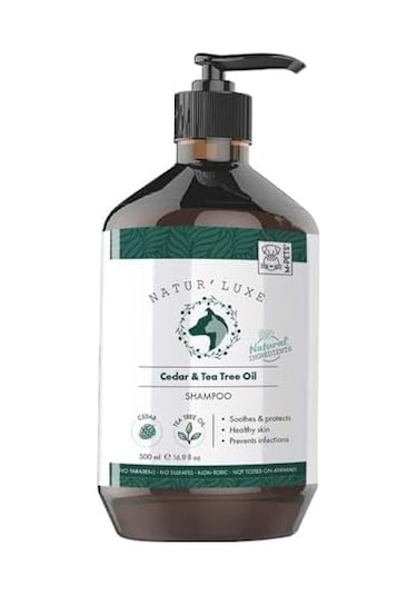 Naturluxe Dog Shampoo Cedar & Tea Tree Oil 500ml