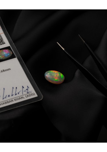 Etiyopya Opali 11.35 Ct Çok Renkli