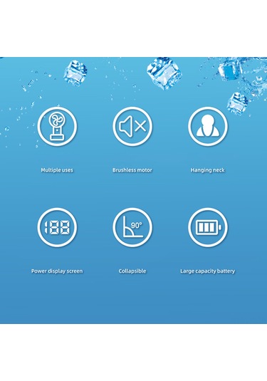 Youtek 3600mah Şarjlı 3 Hızlı Taşınabilir Mini Fan, 90 Ayarlanabilir Ve Telefon Desteği, Beyaz - S3214 Beyaz