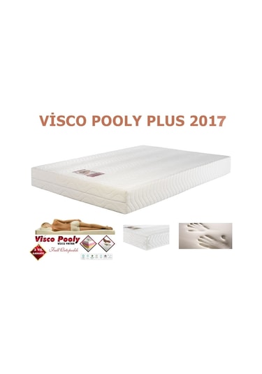 Babyhopeankara Visco Pooly Plus Visco Yatak Ortopedik Visco Yatak Yastık Hediye