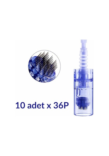 ADANİL DR. PEN 36 PİN DERMAPEN İĞNESİ ORİJİNAL DERMAPEN İĞNE KARTUŞU SOKETLİ 10 ADET