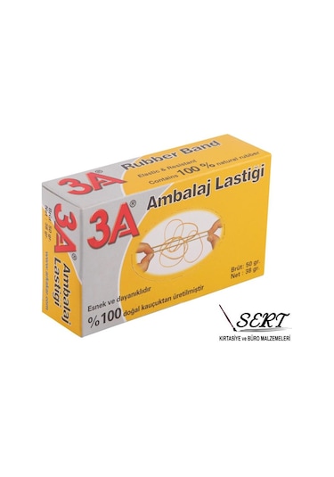 Ambalaj Lastiği 3A 50Gr Paket