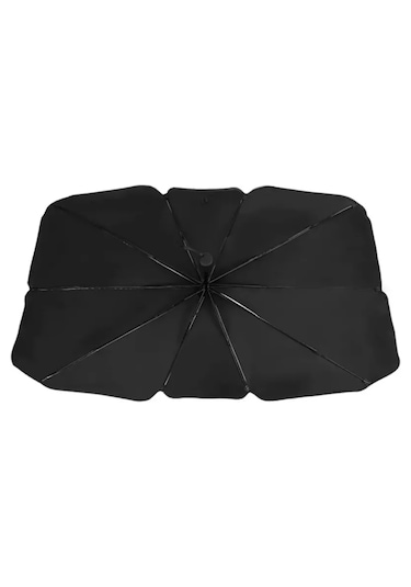 Araç İçi Ön Cam Şemsiye Güneşlik Ön Cam Gölgelik Şemsiye 145 X 80