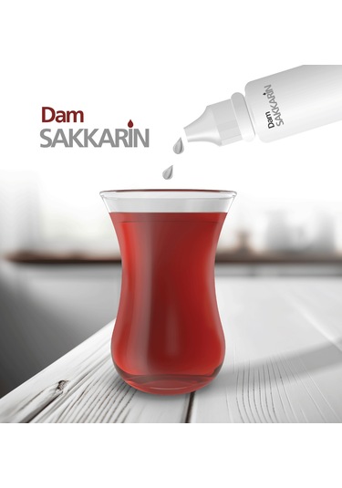 Dam Sakkarin Sıvı Tatlandırıcı 30 ML