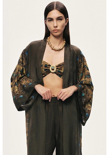 N26yn11147 Nocturne Kimono Varyant