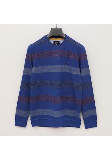 Dio Rise Erkek Uzun Kol İnce Sweatshirt - Czt-105 - Saks Saks