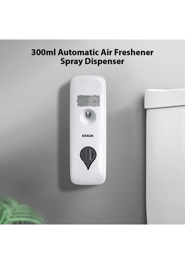 300ml Otomatik Hava Ferahlatıcı Sprey Dispenseri Duvara Monte/dik Durumda Banyo Otel Ofis Ticari Alanlar İçin Düşük Gürültülü Parfüm Dispenseri Çift Güç Kaynağı