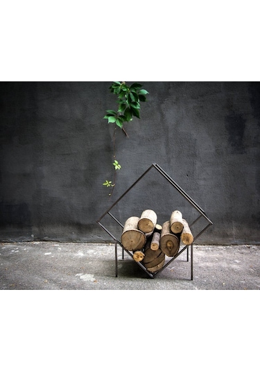 Şömine Yanı Odunluk Dış Mekan Bahçe Odunluğu