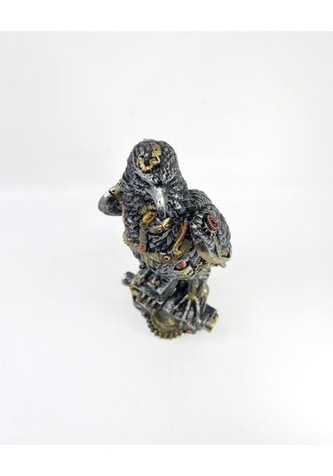 Steampunk Kartal Biblo Heykel