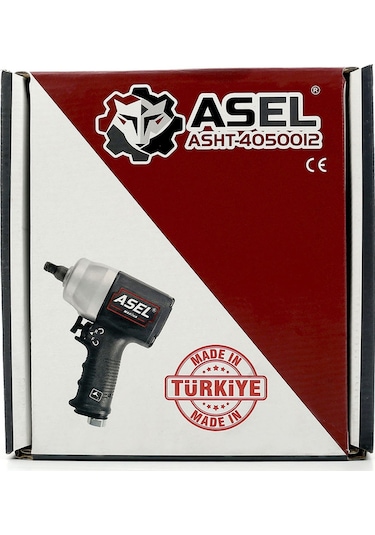 Asel Havalı Somun Sıkma ve Sökme Tabancası 1750Nm 1/2 inç