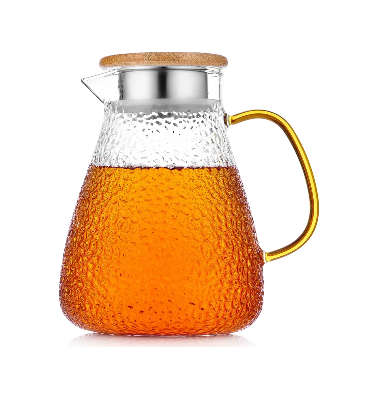 Teastar Şeffaf Cam Filtreli Kapaklı 1,5 Litrelik Su Sürahisi 66528413