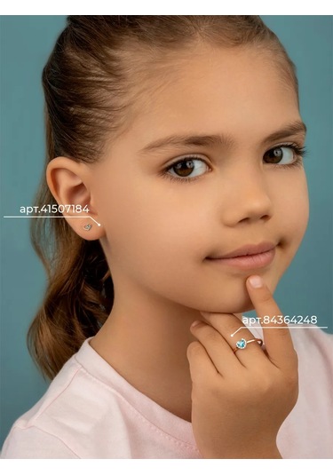 Veronika 925 Ayar Yaldız Kaplama Kalp Küpeler 41507184 Altın