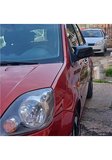 Ford Fiesta Mk5 2 Kapı Uymaz Batman Yarasa Ayna Kapağı Parlak Siyah Abs 2006 2007 2008