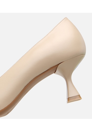 Hotiç Kadın Deri Bej Esnek Tabanlı Stiletto 01ayh304150a310 Bej-beıge Bej