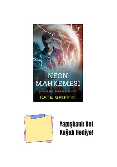 Neon Mahkemesi + Yapışkanlı Not Kağıdı