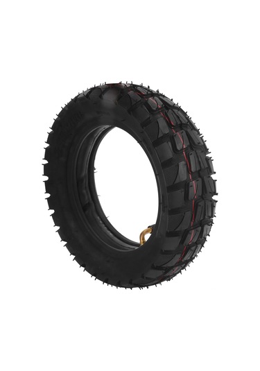 Wezone 10 İnç Elektrikli Kaykay Lastiği Ve İç Lastik - Kauçuk Malzeme, Güçlü Tutuş, Şok Emici, 242mm Çapı