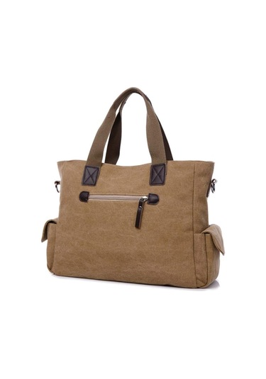 Dizüstü Bilgisayar Sırt Çantası Messenger Çantası Çok Fonksiyonlu Evrak Çantası Dizüstü Çantalı Çanta Çantası Çantası Okul Çantası Kahverengi Kahve