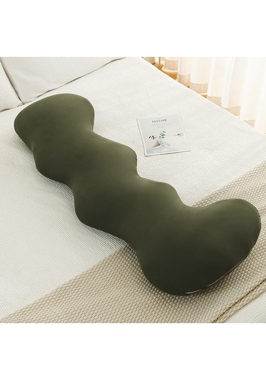 Buz Ipek Yastık Kadın Tarzı Uyku Serin Duygu Erkek Uzun Yastık M-a-3 Ekru