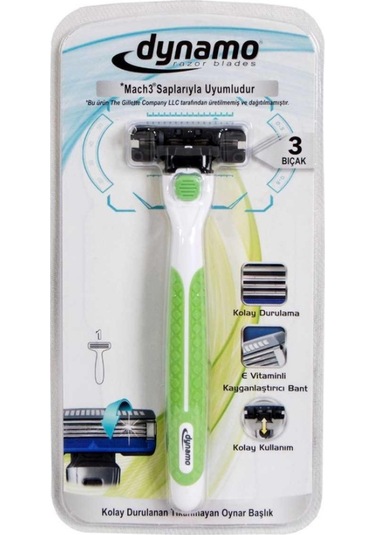 Dynamo 3 Mach3 Uyumlu Sistem Tıraş Bıçağı