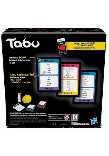 Tabu Kutu Oyunu F5254