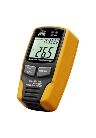Cem Dt-172 Sıcaklık Ve Nem Kayıt Cihazı