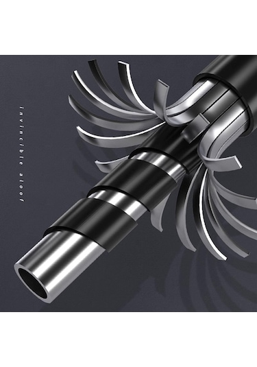 Suntek Trekking Direği Teleskopik Taşınabilir Çubuk 26-inç Siyah