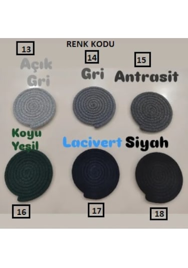 Supla Takımı, 6 Kişilik, Amerikan Servis Siyah