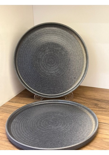2'li Hornfels Ripple 26cm Düz Tabak Yemek / Servis / Sunum Tabağı Çok Renkli