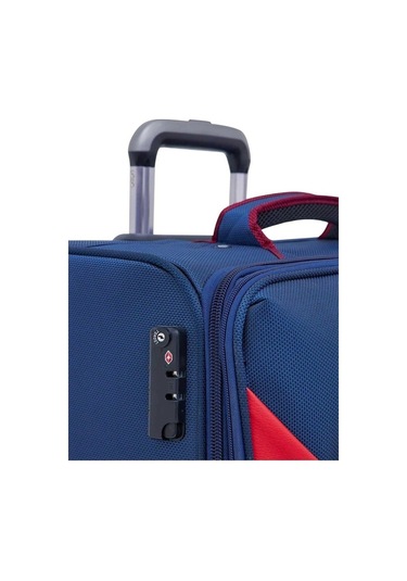 U.s. Polo Assn. Lacivert Kumaş Unisex Büyük Boy Valiz Plvlz22819