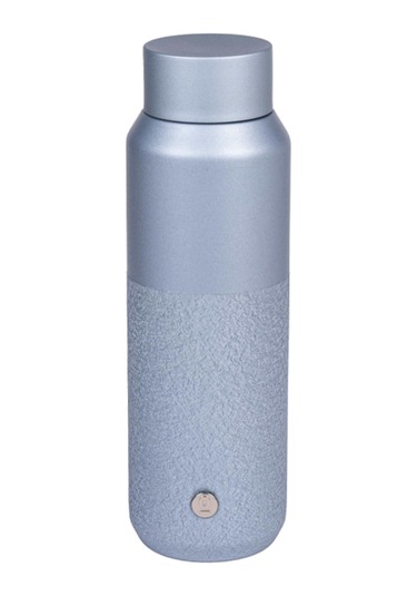 Mavi Metal Paslanmaz Çelik Matara 550 ML Kapaklı No:97