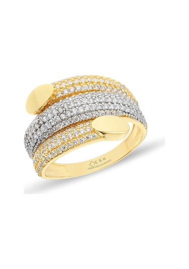 8 Ayar Kaburga Altın Yüzük (446620454)